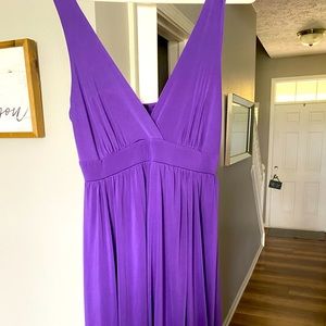 Purple dress